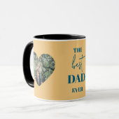 Vader & Kind Foto Mok – Hart Lijst Beste Vader Ooi (Voorkant links)