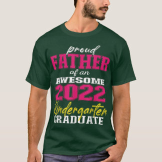 Vader Kindergarten Afstuderen 2022 Graduat T-shirt