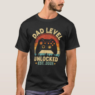 Vader Level Ontgrendeld 2026 Voor Papa Video Game  T-shirt