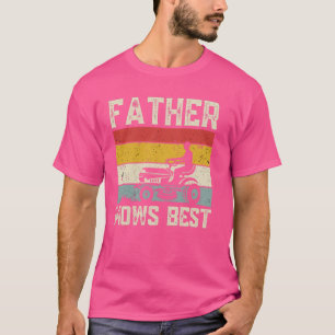 Vader maait beste gazon zorg vader maaien grappige t-shirt