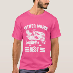 Vader maait beste gazontractor maaien 1 t-shirt
