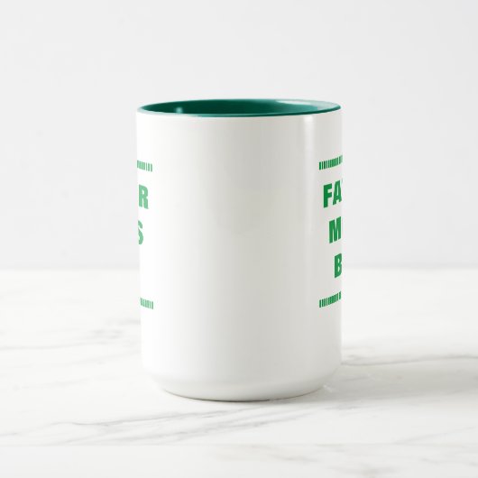 Vader maait beste koffie Mok (Midden)