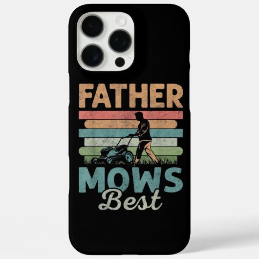 Vader maait beste vaders dag Case-Mate iPhone case (Achterkant)