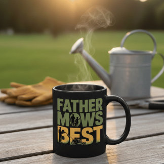 Vader Maait het Best Funny Tuinieren Papa Mok Gesc