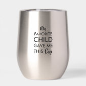 Vader, mama verjaardagscadeaus van Kinder (Achterkant)