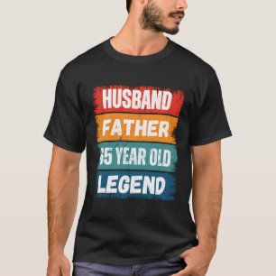 Vader Man 65 Legende Trots Papa Papa T-shirt