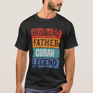 Vader Man Cubaanse legende Trots Pap Papa T-shirt