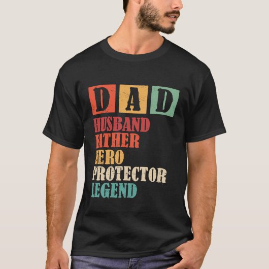 Vader Man Vader grappig T-shirt (Voorkant)