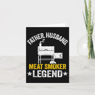 Vader man vlees roker legende grillen vader vlees kaart