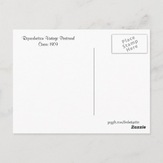  vader Marquette, St Ignace Michigan Briefkaart (Achterkant)