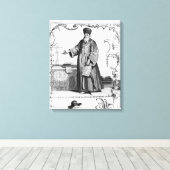 Vader Matteo Ricci Canvas Afdruk (Insitu (Houten vloer))