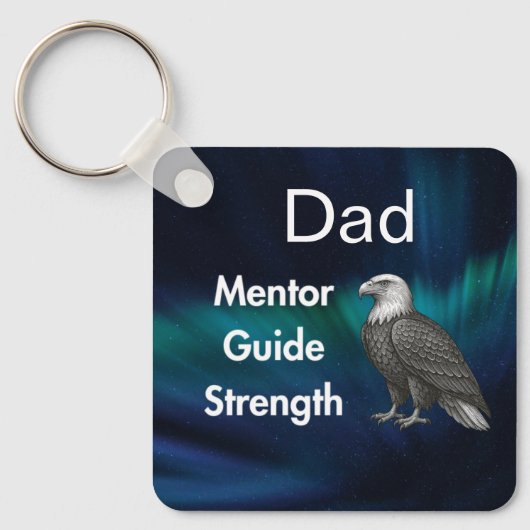 Vader Mentor Gids Kracht & Hart Sleutelhanger Adel (Voorkant)