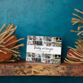 Vader met Kinder Familie Papa 14 Fotocollage Fotoplaat (Zijkant)