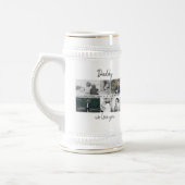 Vader met Kinderen en familie Papa 6 Foto Collage Bierpul (Links)