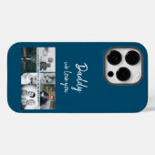 Vader met Kinderen en familie Papa Foto Collage Case-Mate iPhone Case (Achterkant (horizontaal))