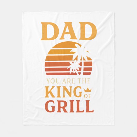 Vader, mijn eeuwige held - eerbetoon aan vaderdag fleece deken (Voorkant)