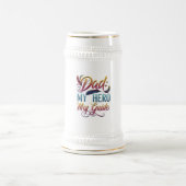 Vader: Mijn held, Mijn gids - Stein 22 oz Bierpul (Center)