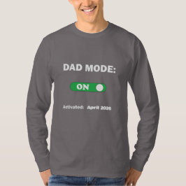 Vader Modus: AAN | Perfect cadeau voor vader  T-shirt