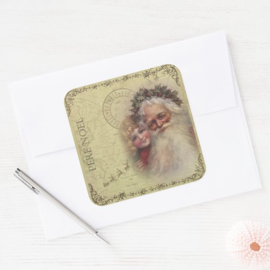 Vader Noel  Santa Sticker (Envelop)