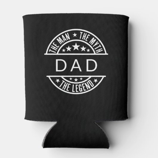 Vader noemt het Man The Myth The Legend Blikjeskoeler (Achterkant)