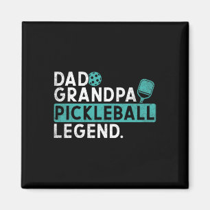 Vader Opa Pickleball Legend Pickle Ball speler M Magneet