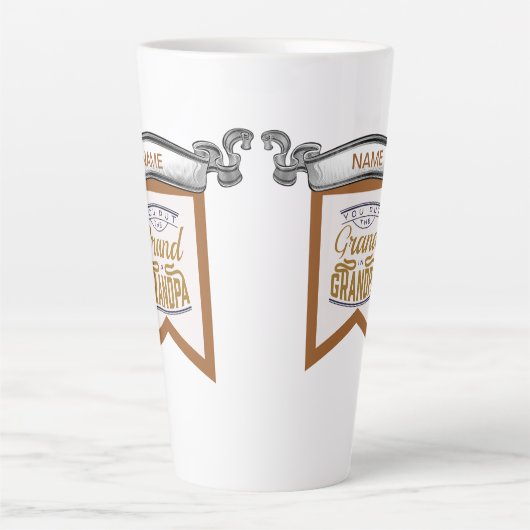 VADER, OPA STIJL LATTE MOK (Voorkant)