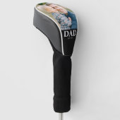 Vader Opgericht Foto Vaderdag Golfheadcover (Schuin)