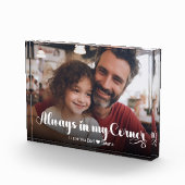 Vader papa altijd in mijn horizontale hoek fotoblokken (Rechts)