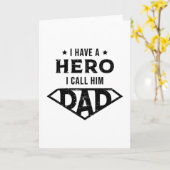 Vader Papa Papa Vaderdag Papa Grappig cadeau idee Kaart (Gele Bloem)