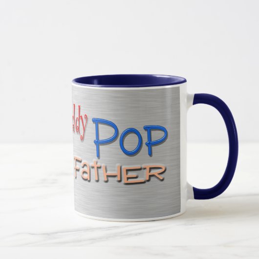 Vader Papa Pop Vader Mok (Rechts)