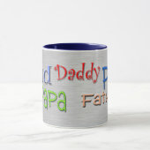 Vader Papa Pop Vader Mok (Midden)