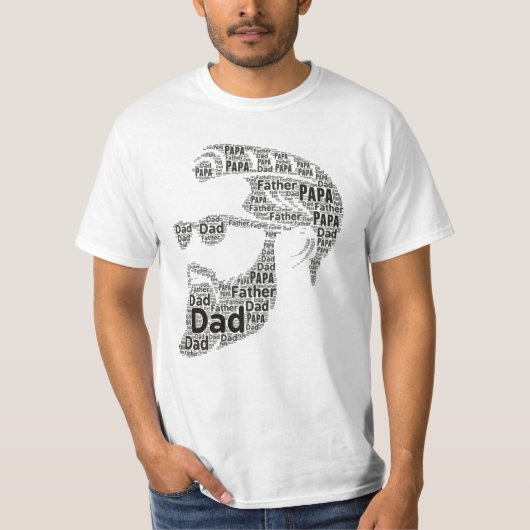 Vader Papa T-shirt (Voorkant)