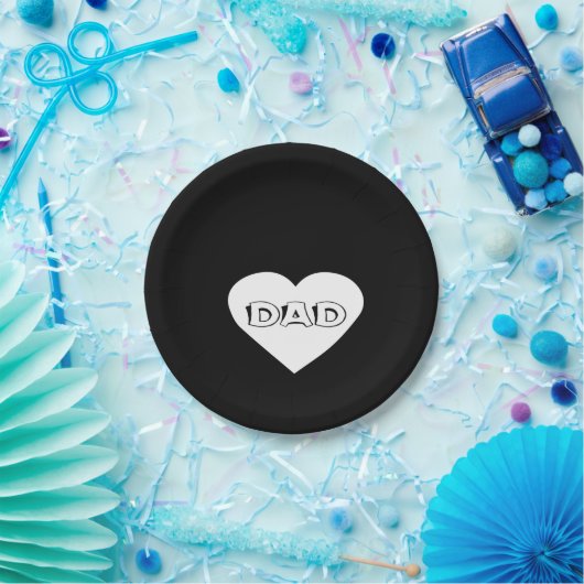vader papieren bordje (Feest)