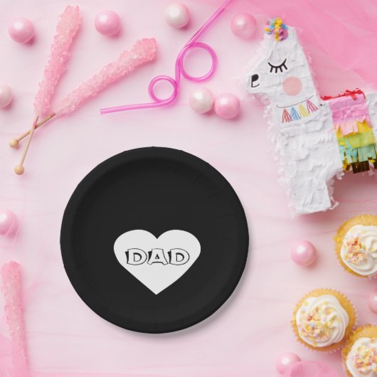 vader papieren bordje (Feest)
