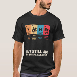 Vader Periodiek Systeem Scheikunde Elementen Weten T-shirt