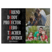 Vader Persoonlijke snijraad Snijplank (Voorkant)