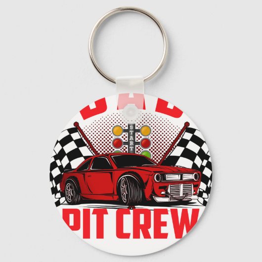 vader pitcrew sleutelhanger (Voorkant)