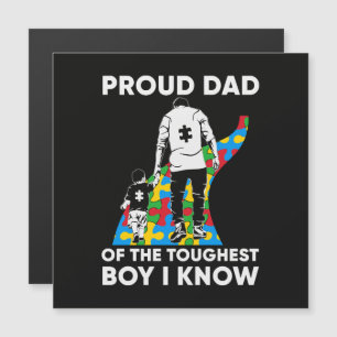 Vader puzzel Autisme bewustzijn cadeau voor verjaa