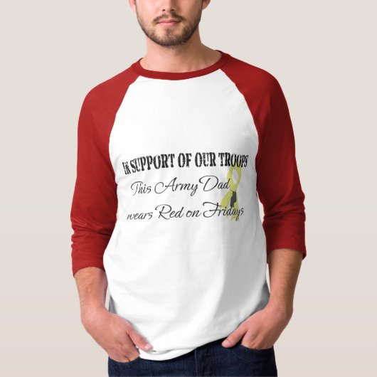 Vader Red Vrijdag T-shirt (Voorkant)