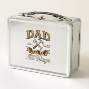 Vader Reparateur van Alle Oude Dingen Vintage Grav