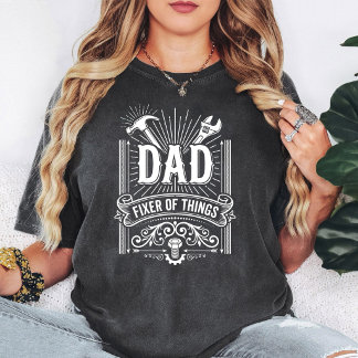 Vader Reparateur Van Dingen Vintage Gereedschap Vo T-shirt