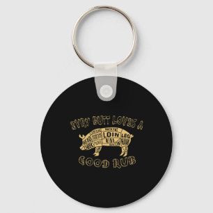 Vader Roker Mythe Legende BBQ Grillen Roken Vader Sleutelhanger