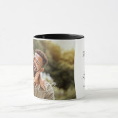 Vader script hart dankbaar elk moment foto mok (Midden)