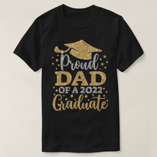 Vader Senior 2022 Proud Mam van klasse 2022 Gradu T-shirt (Design voorkant)