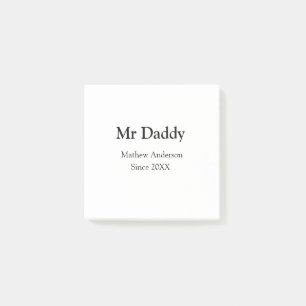 Vader sinds jaar naam ouders vader naam g post-it® notes