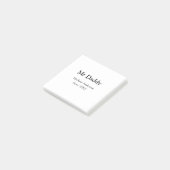 Vader sinds jaar naam ouders vader naam g post-it® notes (Schuin)