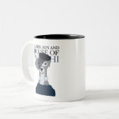 Vader-Son-House-of-Gucci-Dark Tweekleurige Koffiemok (Voorkant links)