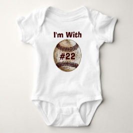 Vader Son Matching Apparel Baseball Baby Creeper Romper