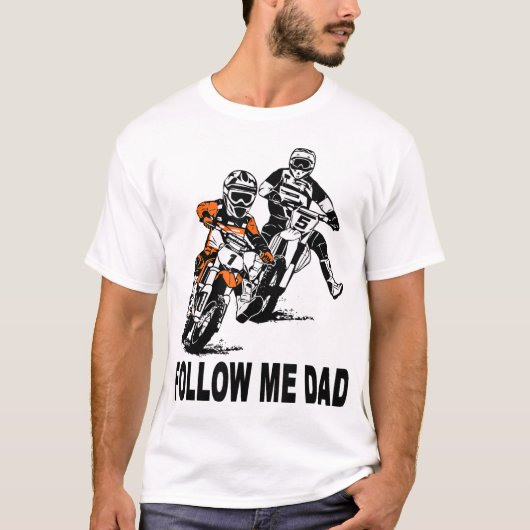 Vader & Son Motocross Dirt Bike Kinder MX T-shirt (Voorkant)