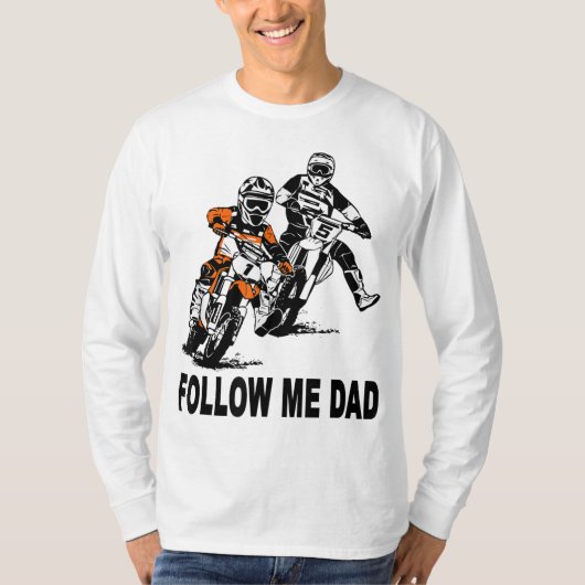 Vader & Son Motocross Dirt Bike Kinder MX T-shirt (Voorkant)